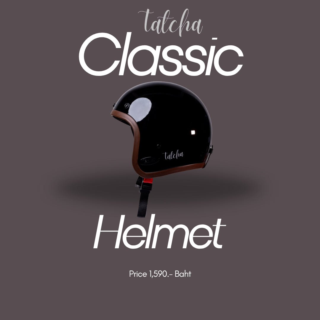 TATCHA CLASSIC HELMET GLOSS BLACK