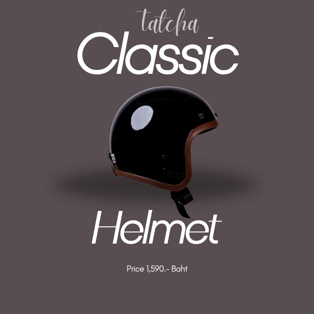 TATCHA CLASSIC HELMET GLOSS BLACK