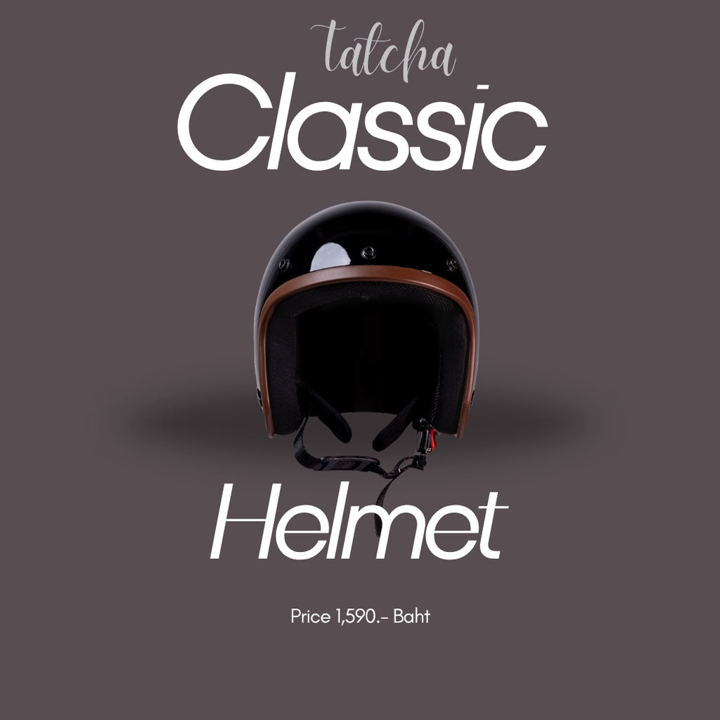 TATCHA CLASSIC HELMET GLOSS BLACK