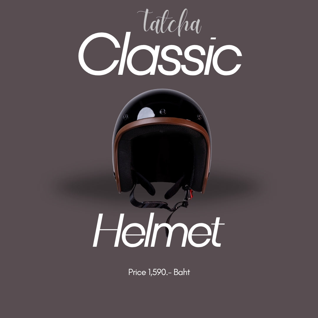 TATCHA CLASSIC HELMET GLOSS BLACK