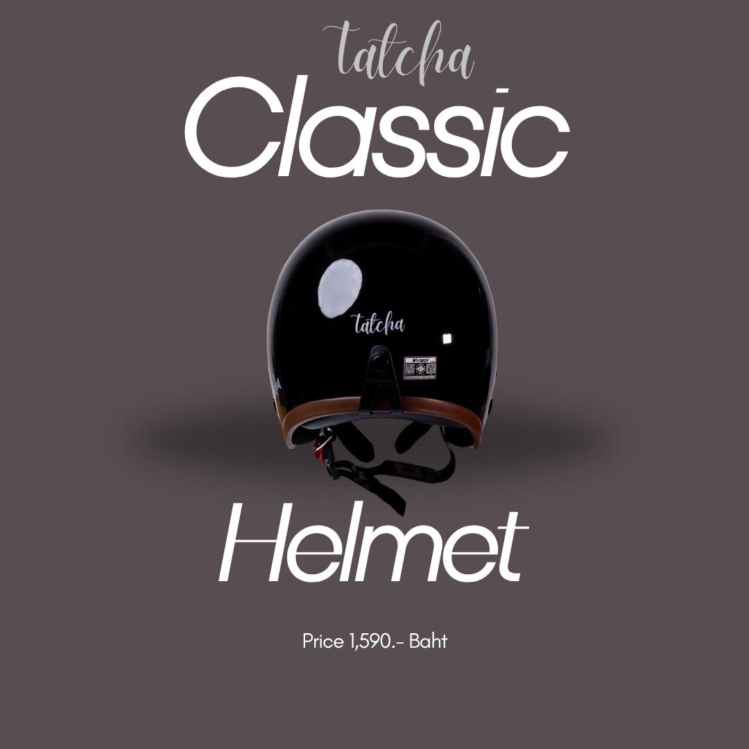 TATCHA CLASSIC HELMET GLOSS BLACK